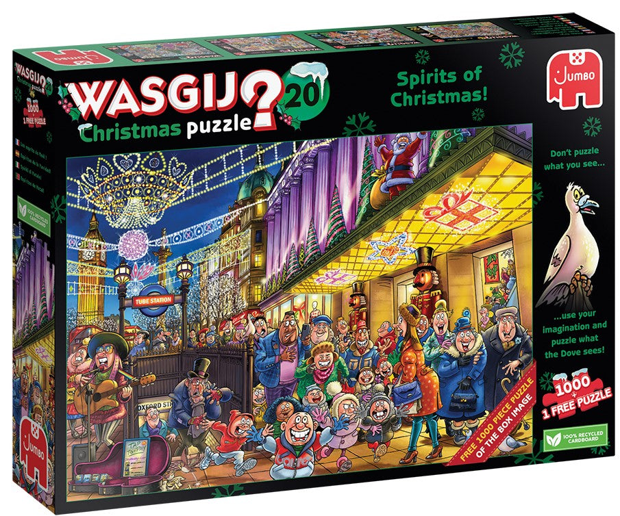 Wasgij - Christmas 20 2x1000 Brikker