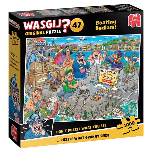 Wasgij Original 47 - Boating Bedlam 1000 Brikker