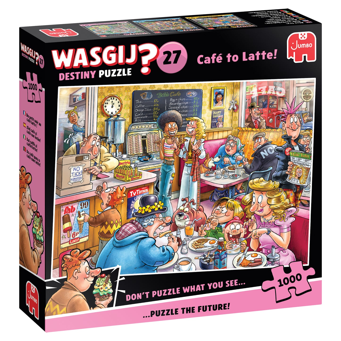 Wasgil Puslespil Café to latte nr. 27 1000 Brikker
