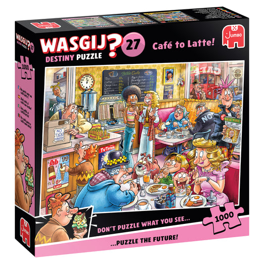 Wasgil Puslespil Café to latte nr. 27 1000 Brikker