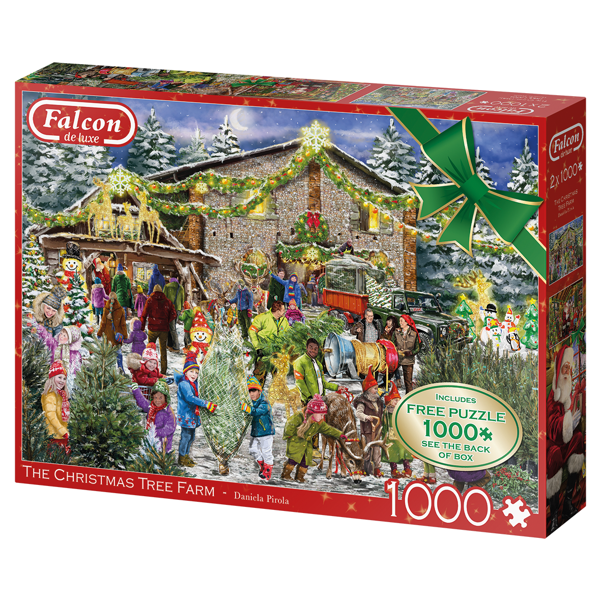 Falcon The Christmas Tree Farm 2x1000 Brikker