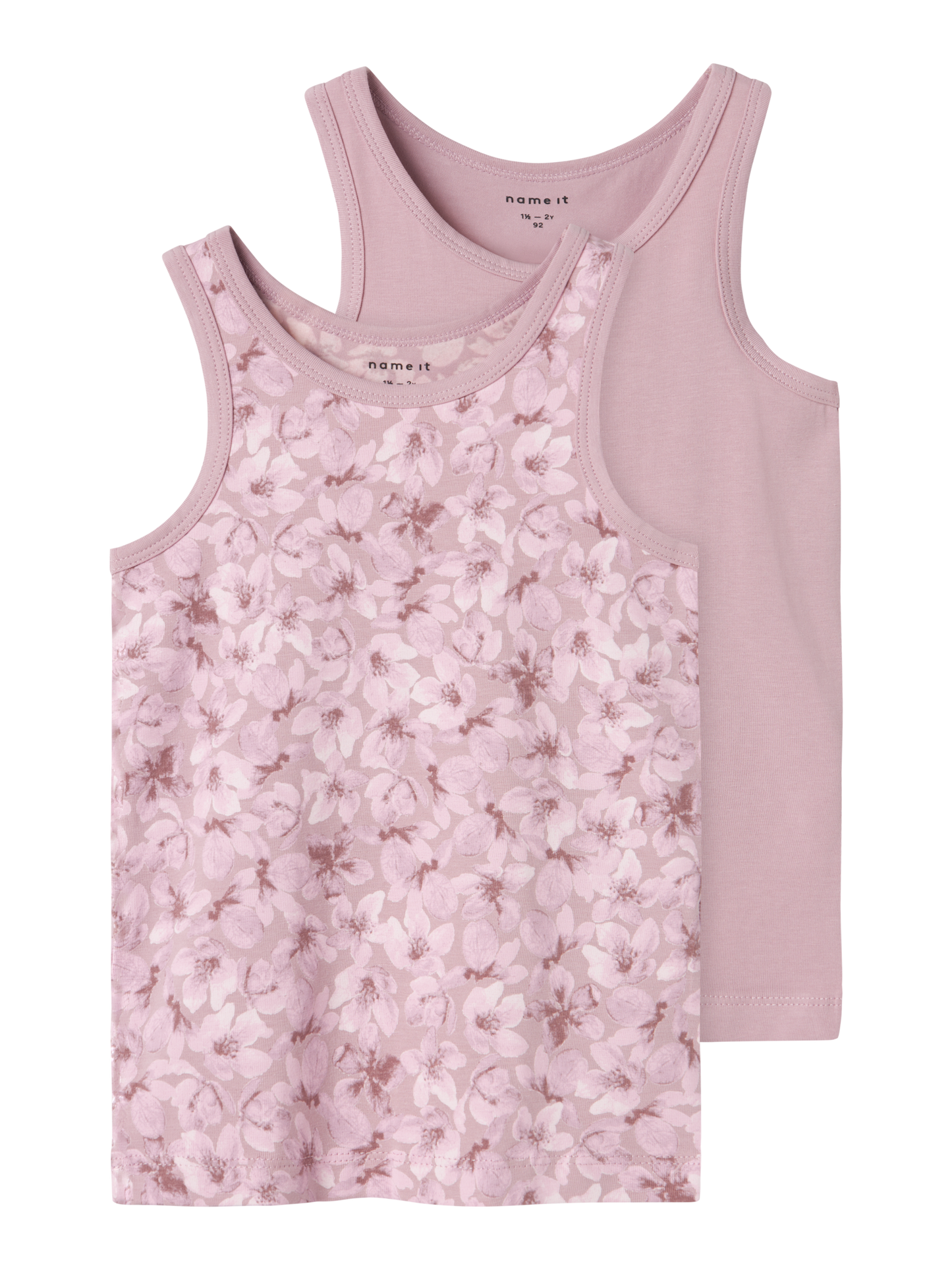 Name It 2 pk tanktop med blomster 86 cm