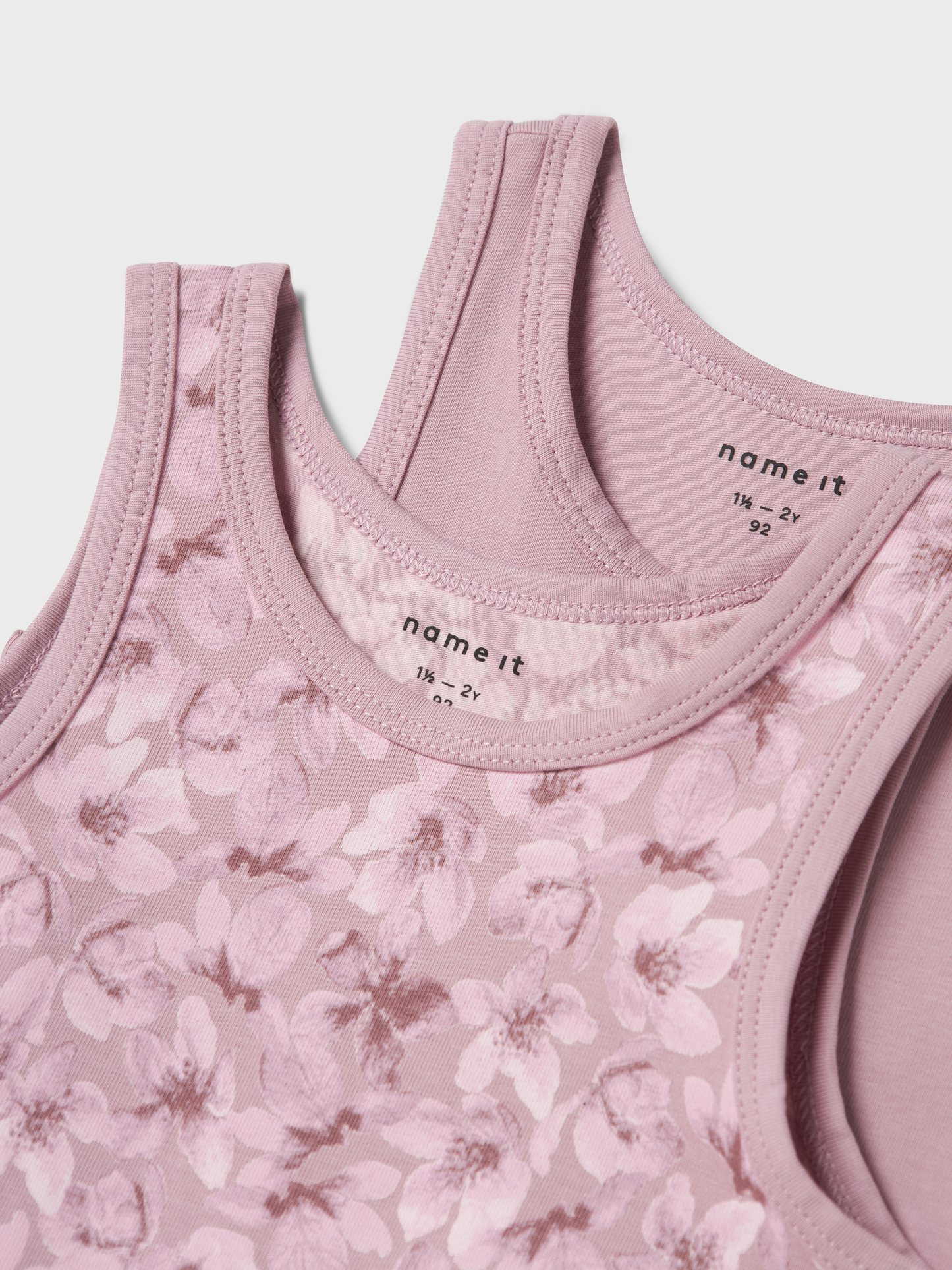 Name It 2 pk tanktop med blomster 86 cm