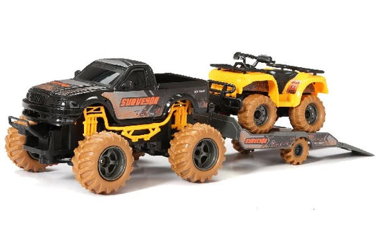 New Bright Expedition Surveyor R/C 1:24 black/orange