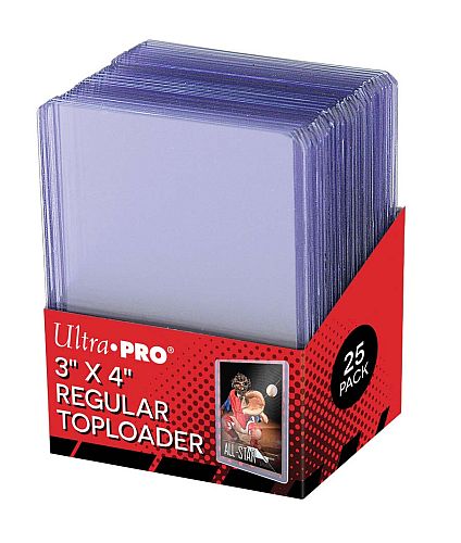 Ultra Pro Toploader 3" x 4"