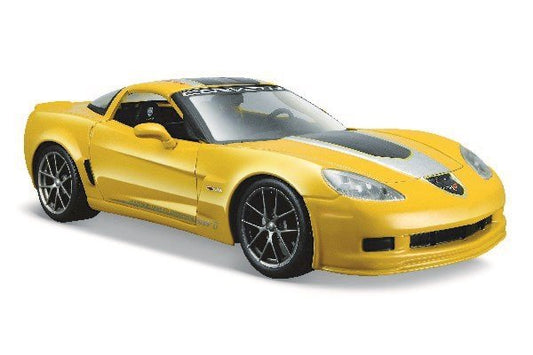 MAISTO 2009 Chevrolet Corvette Gt1 1:24 yellow