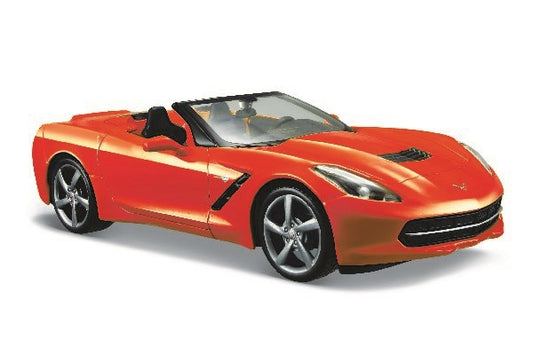 Chevrolet Corvette Stingray Convertible 2014 Red 1:24.