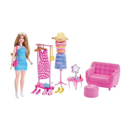 Barbie med tilbehør