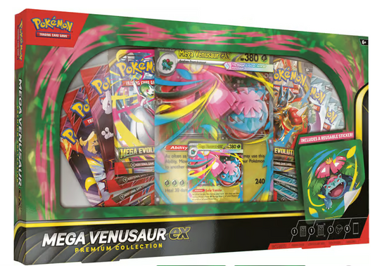 Pokémon TCG – Mega Venusaur EX Premium Collection