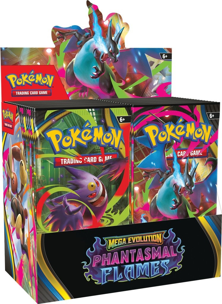 Pokémon TCG: Mega Evolution – Phantasmal Flames Booster (10 kort)