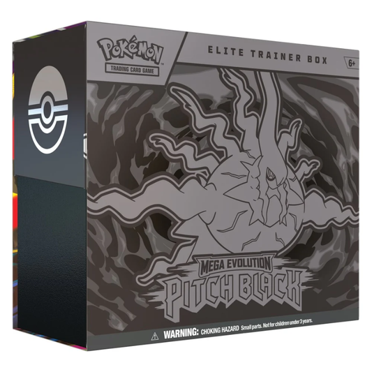 POKÉMON TCG: MEGA EVOLUTION - PITCH BLACK - ELITE TRÆNERBOKS