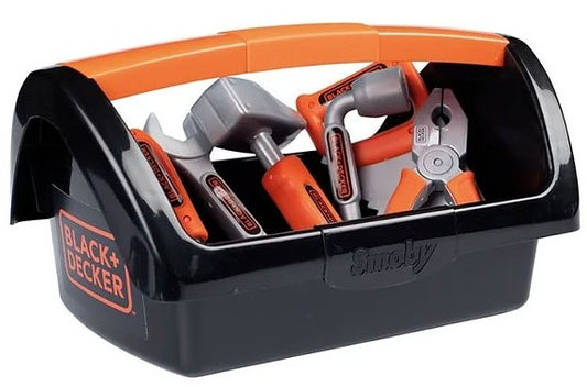 Black and Decker Værktøjskasse + 6 Værktøjer