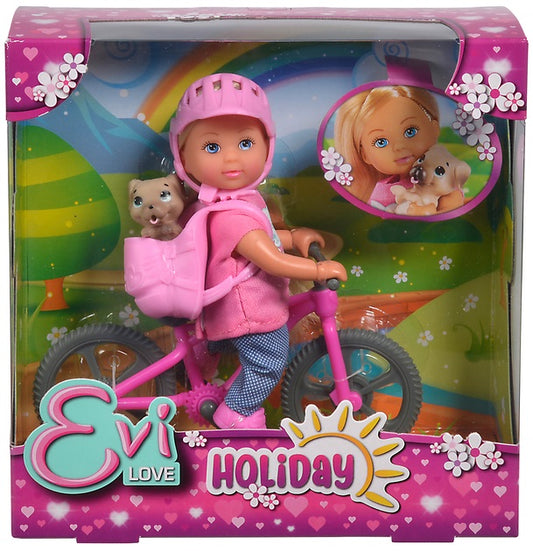 Simba Toys Evi Holiday On a Bike Evi Love Dukkesæt