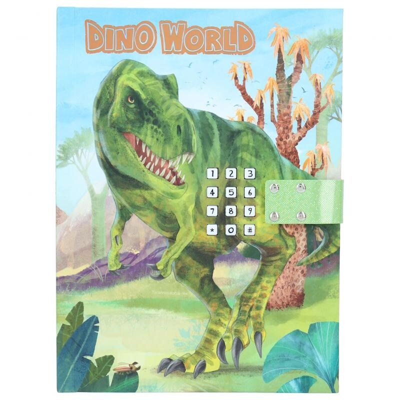 Dino World Dagbog m/kode og lyd