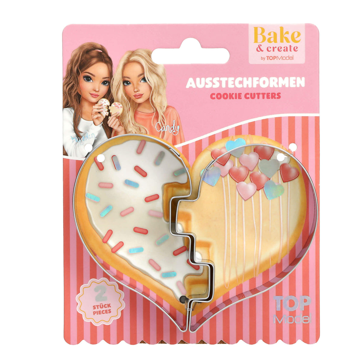 TOPModel Hjerte-kageudstikkere
