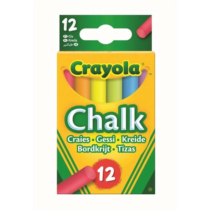 Crayola vaskbar kridtfarvet 12 stk.