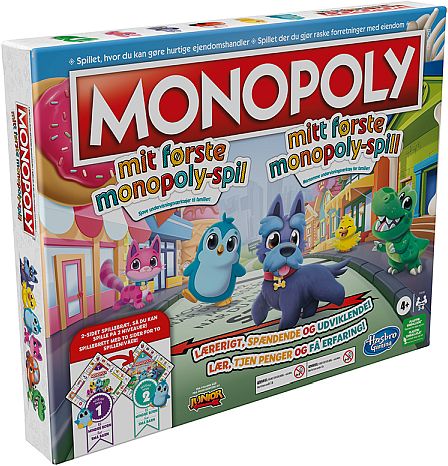 Hasbo Mit Første Monopoly-Spil