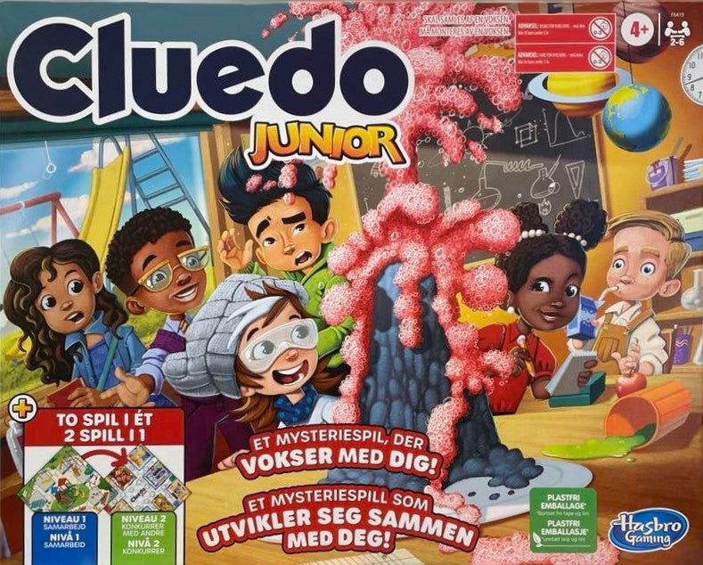 Hasbro Spillet - Cluedo Junior DK