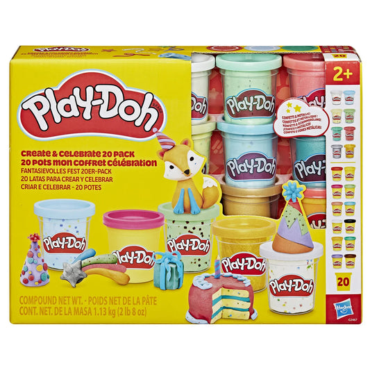 PLAY-DOH Create And Celebrate 20-pakning 1130 g