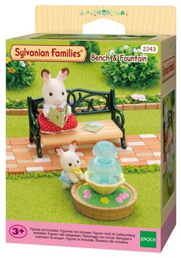 Sylvanian Bænk & springvand, 2243