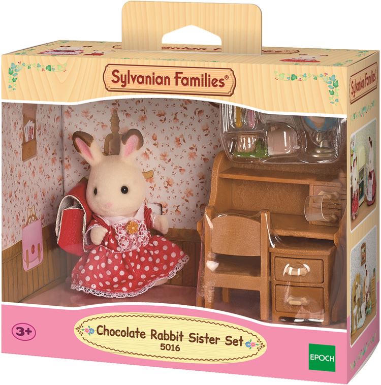 Sylvanian families Chocolate Rabbit Sister Set 2204