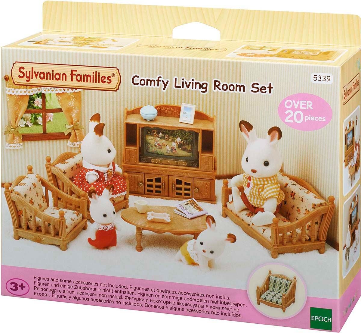 Sylvanian Families Dukkehusmøbler Stue Sæt 5339