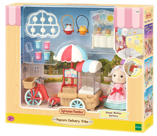 Sylvanian Families Popcornsalgscykel med figur 5653