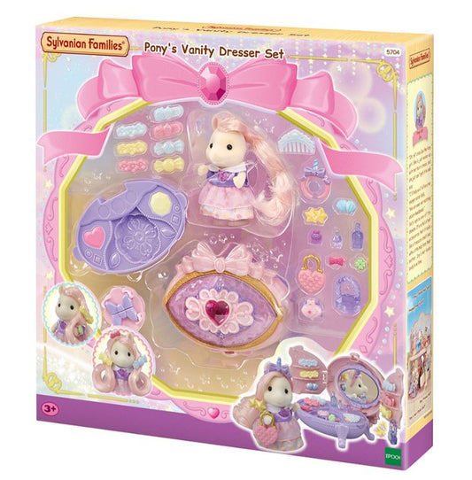 Sylvanian Families – Ponys forfængelighedskommodesæt 5704