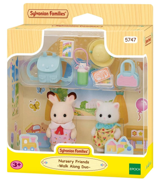 Sylvanian Families Vuggestue-venner - Walk Along Duo 5747