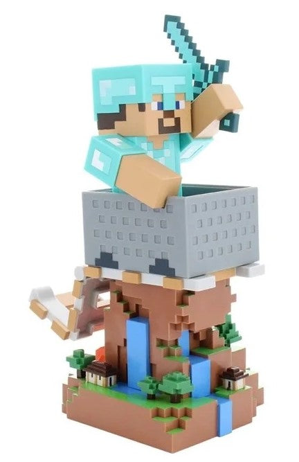 Mobiltelefon/Tablet holder Minecraft Steve In Diamond Armour