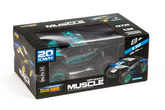 Muscle Off-Road 1:12 2,4GHz R/C met. turquoise RTR