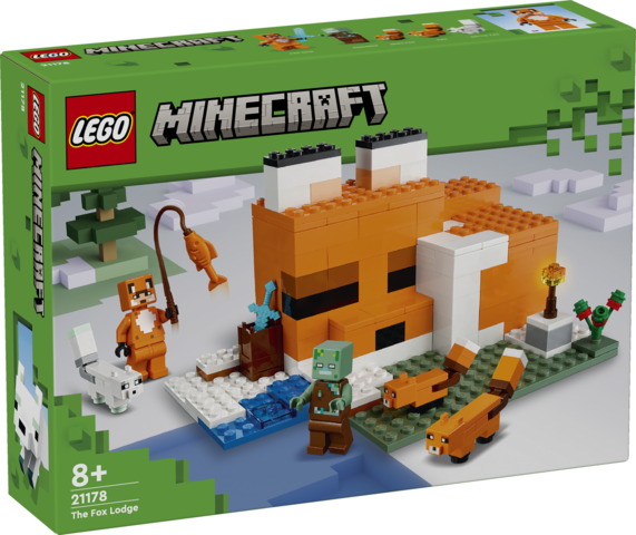 LEGO Minecraft Rævehytten 21178