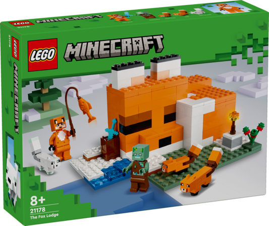 LEGO Minecraft Rævehytten 21178