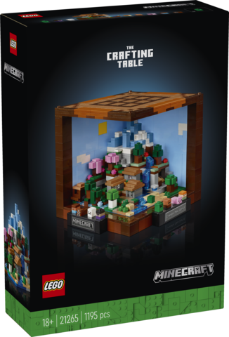 LEGO Minecraft Craftingbordet 21265