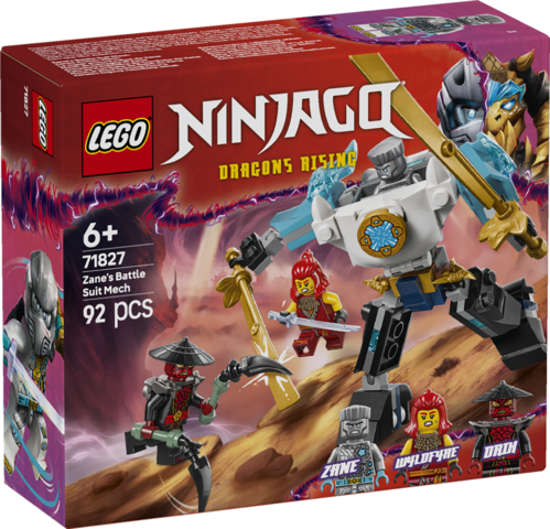 LEGO Ninjago Zanes kampdragt-mech 71827