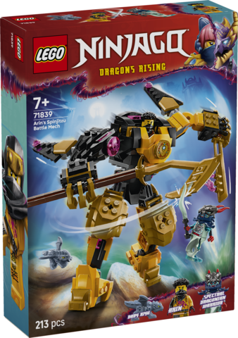 LEGO Ninjago Arins Spinjitzu-kamprobot 71839