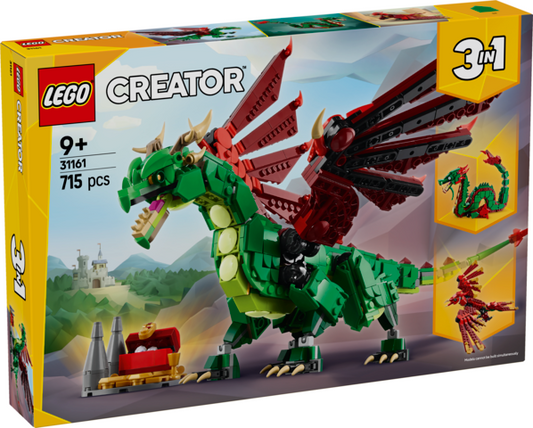 LEGO Creator Middelalder-drage 31161
