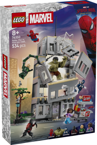 LEGO Marvel Spider-Man mod Hulk – episk opgør 76350