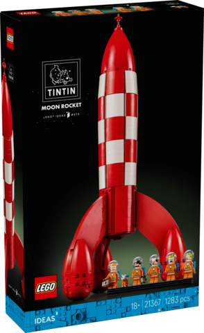 LEGO IDEAS Måneraketten fra Tintin 21367