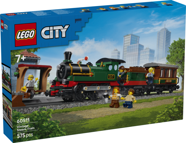 LEGO City Vintage damptog 60511