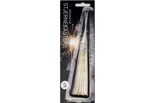 Stjernekastere Guld & sølv, 12 stk.