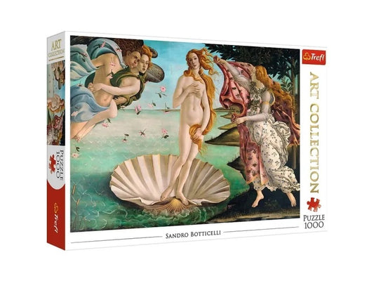 Trefl Puslespil med 1000 brikker "Sandro Botticelli, The Birth of Venus"