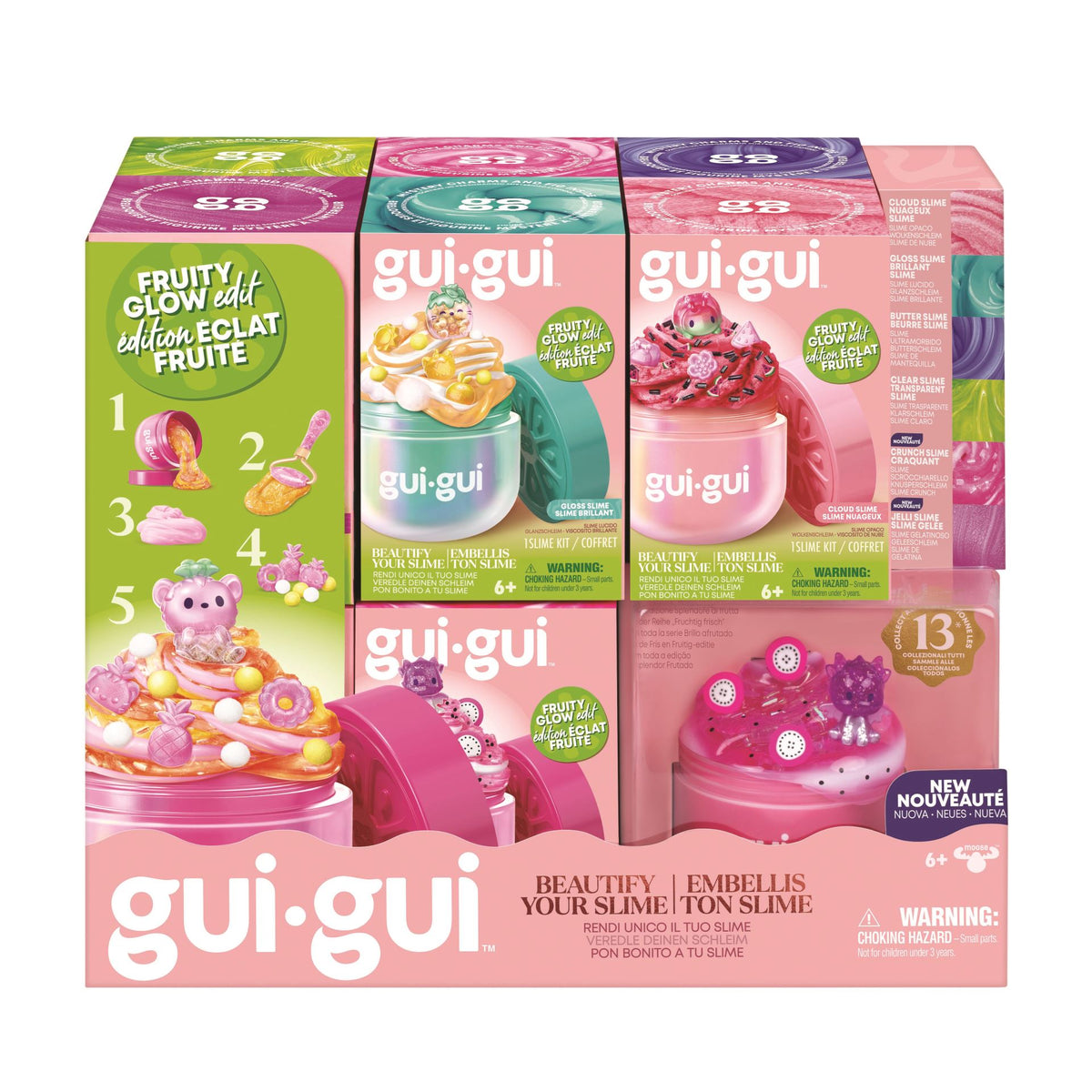 Gui Gui Fruity Glow Slime