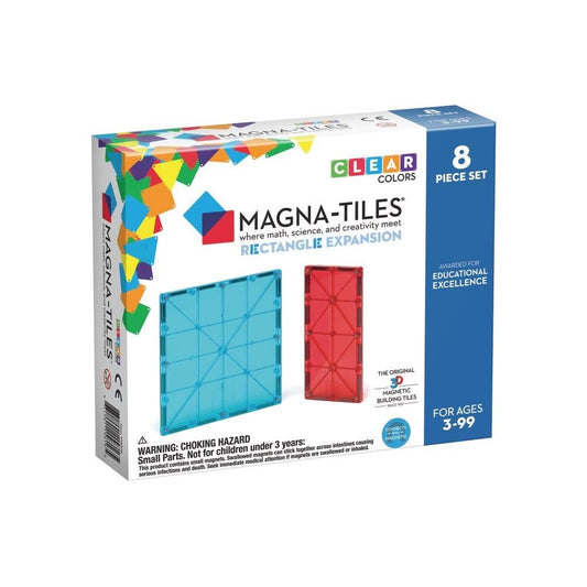 MAGNA-TILES® Rektangler 8 stk udvidelsessæt