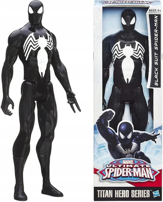 Marvel Spider-Man – Titan Hero Series (Black Suit) – 30 cm