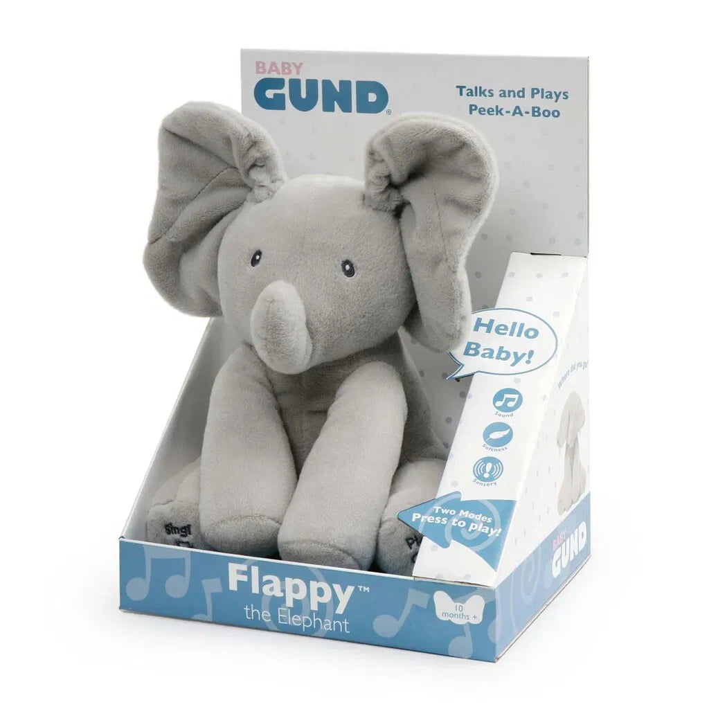 Baby Gund titte-bøh elefant