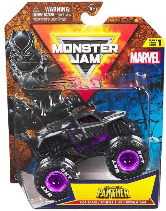 Marvel Monster Jam 1:64 Black Panther