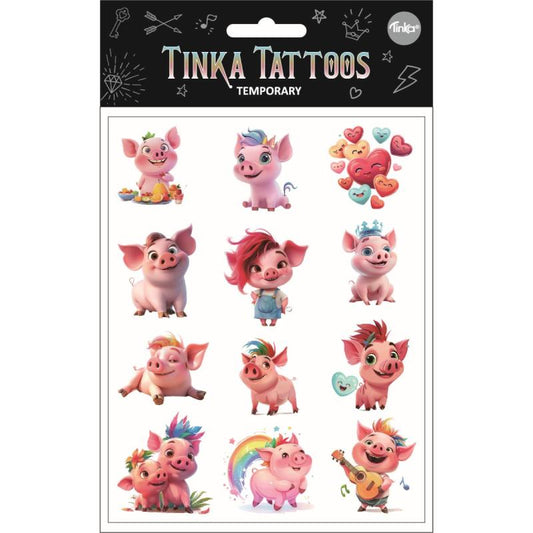 TATOVERING SØDE GRISE TINKA TATTOO
