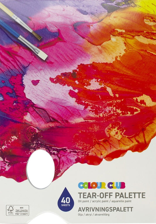 Sense ColourClub Afrivningspalette A4 40 ark