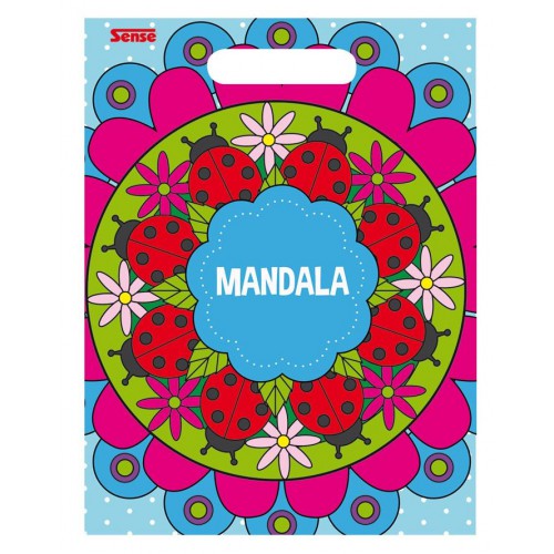 Mandala malebog 18 sider.